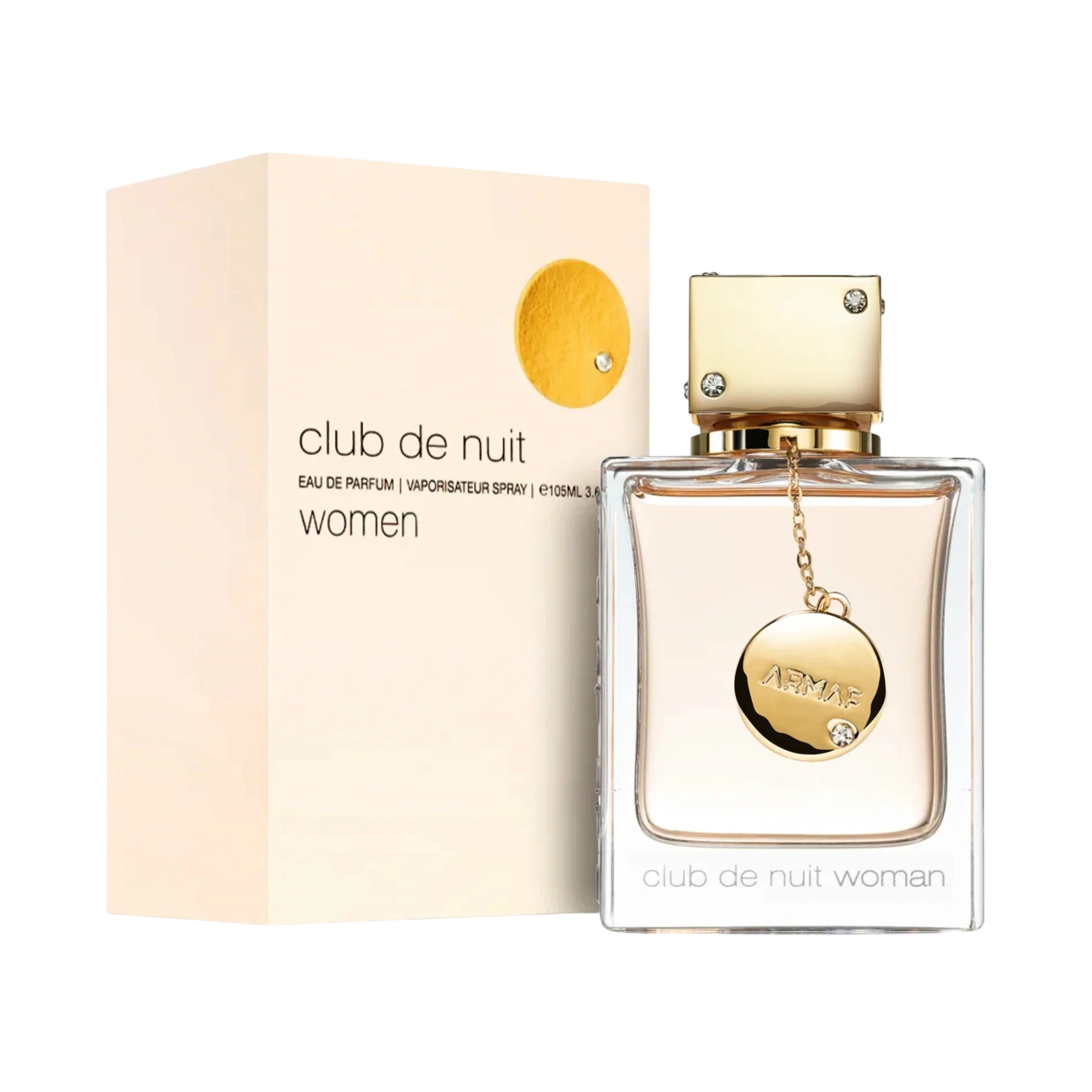 Club de Nuit Woman Armaf Eau de Parfum Para Mujer con su caja Photoroom